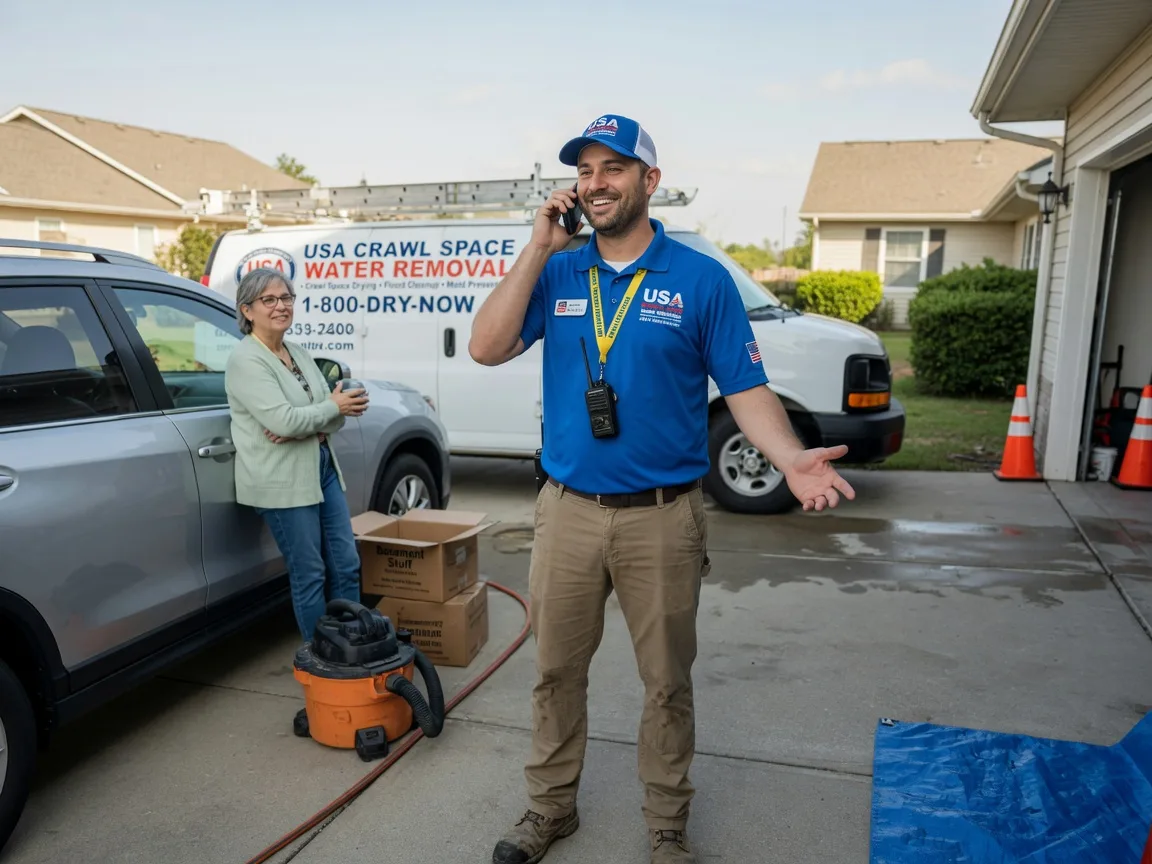 Crawl Space Water Removal Oneonta, AL FAQs
